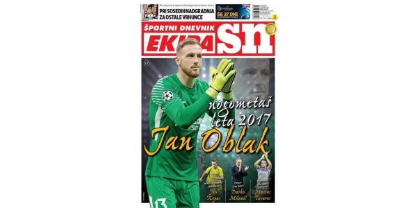 Jan Oblak continua a ganhar o melhor futebolista esloveno